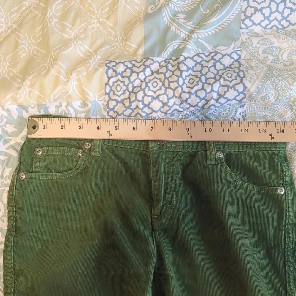 J. Crew Forest Green Corduroy Pants